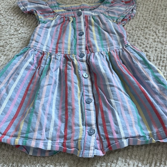 Baby Gap Toddler Stripe Flutter Shirtdress in Candy Stripe - Picture 5 of 8